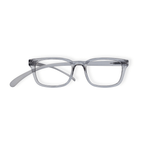 Klammeraffe No.11 reading glasses in cloud color on a white background, unisex design with longer temples.