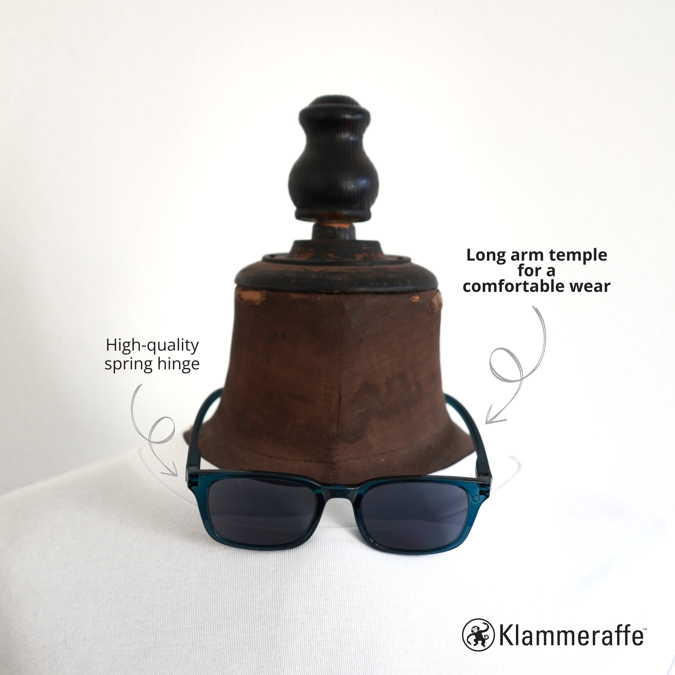 No.11 Bifocal Reading Sunglasses | deep teal